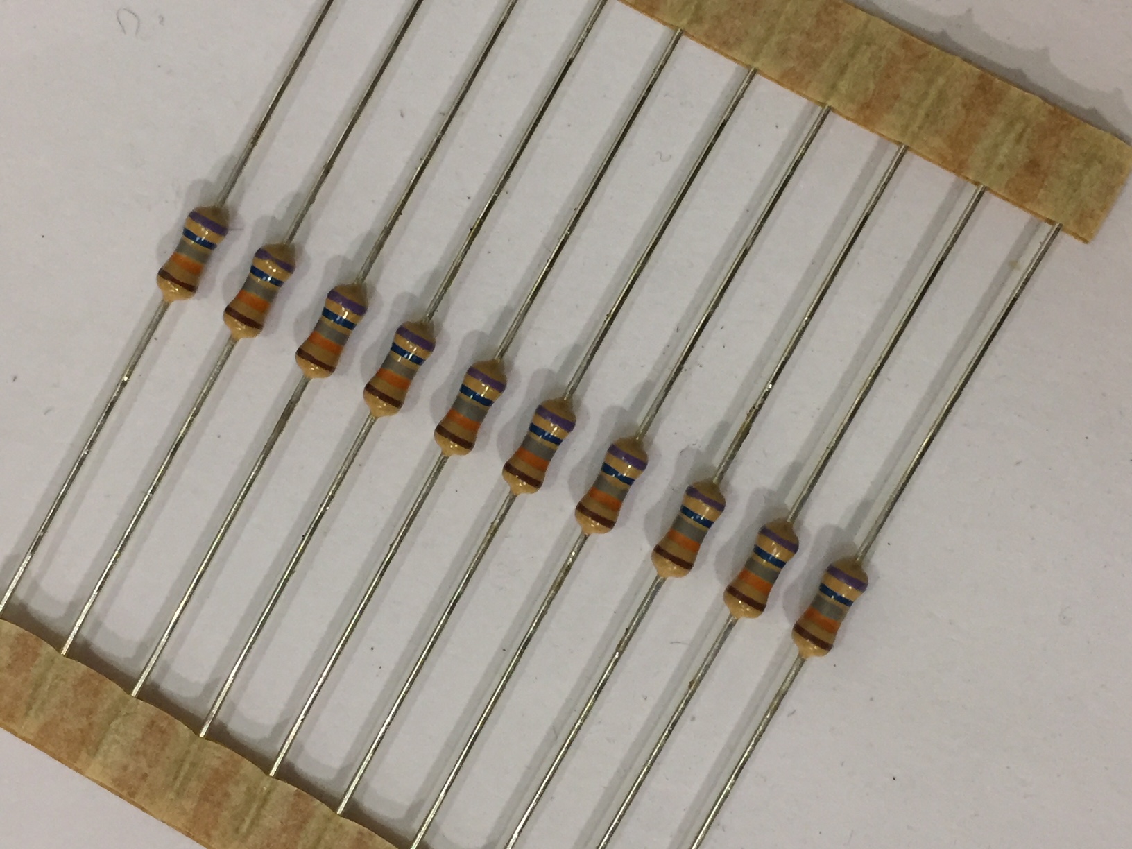 Thru Hole Resistors Withstand Moisture & Humidity